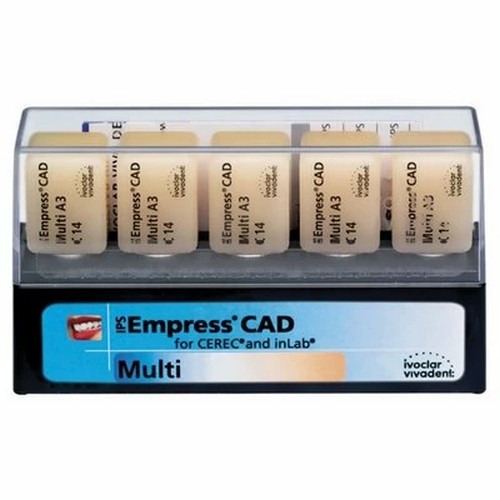 Блоки IPS Empress CAD CEREC/inLab Multi C14L 5 шт