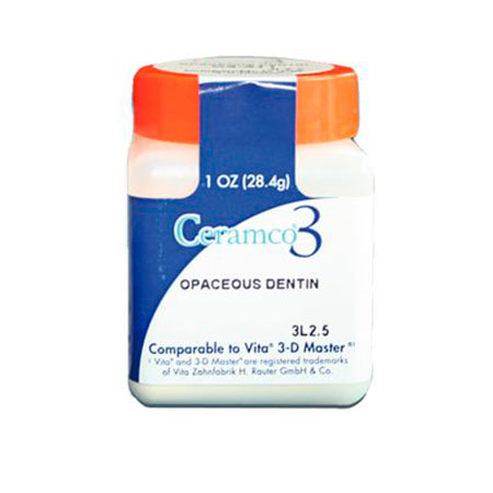 Ceramco 3 Opaceous Dentine - Опак-дентин 1 унция 28,4г цв. D3
