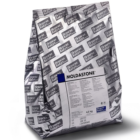 Супертвердый гипс тип IV Moldastone светло-коричневый