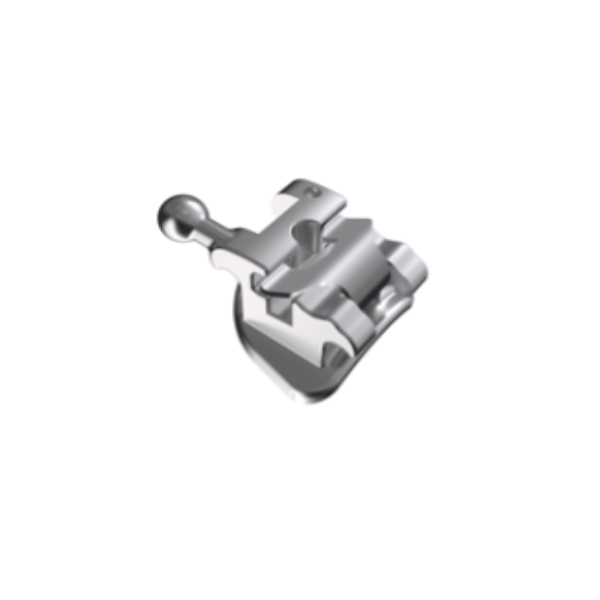 Брекет Self-Ligating металлический самолигирующий .022 ROTH, ORJ (1шт)