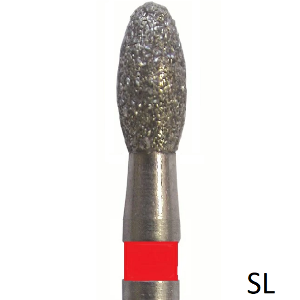 Боры алмазные SL833F.FG.018, Йота (25 шт.)