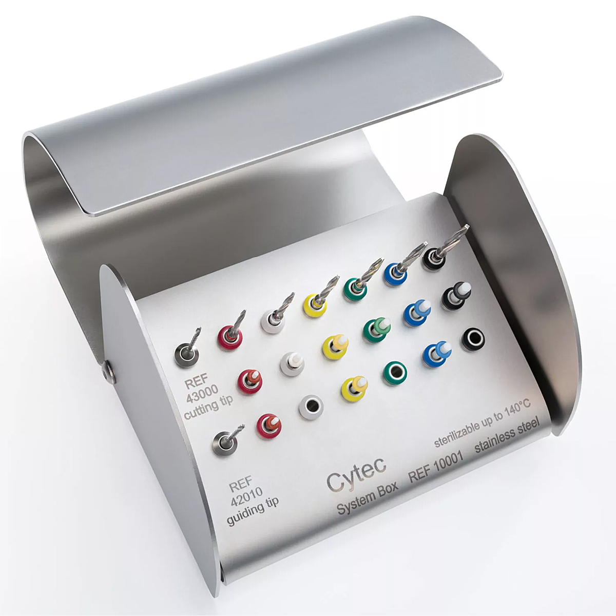 Набор CYTECpro eco: стекловолоконные штифты (30 шт) + корневые развертки (8 шт)