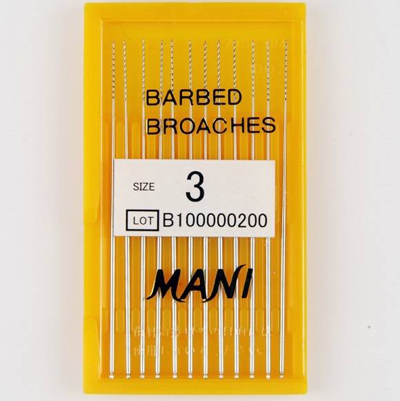Пульпоэкстракторы Barbed Broaches Mani