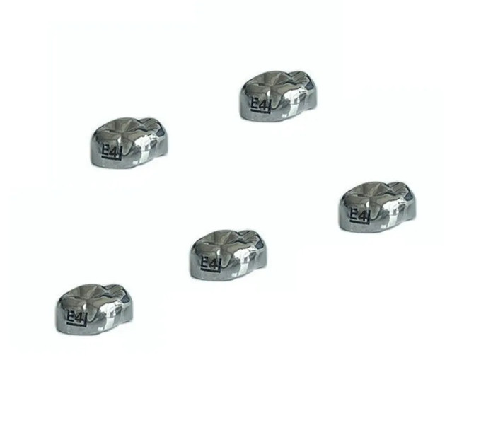 Коронки Kids CROWN EUR-4 из нержавеющей стали детские (5 шт) 