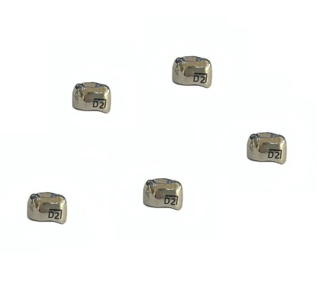 Коронки Kids CROWN DUR-2 из нержавеющей стали детские (5 шт)