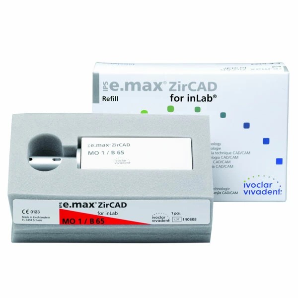 Циркониевые блоки IPS e.max ZirCAD for InLab MO B65 1 шт