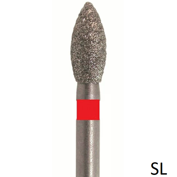 Боры алмазные SL830F.FG.021, Йота (25 шт.)