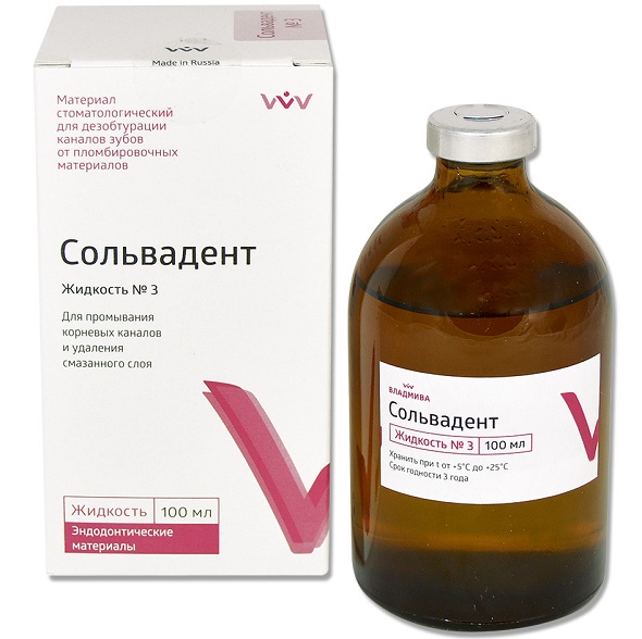 Сольвадент жидкость №3 100 мл