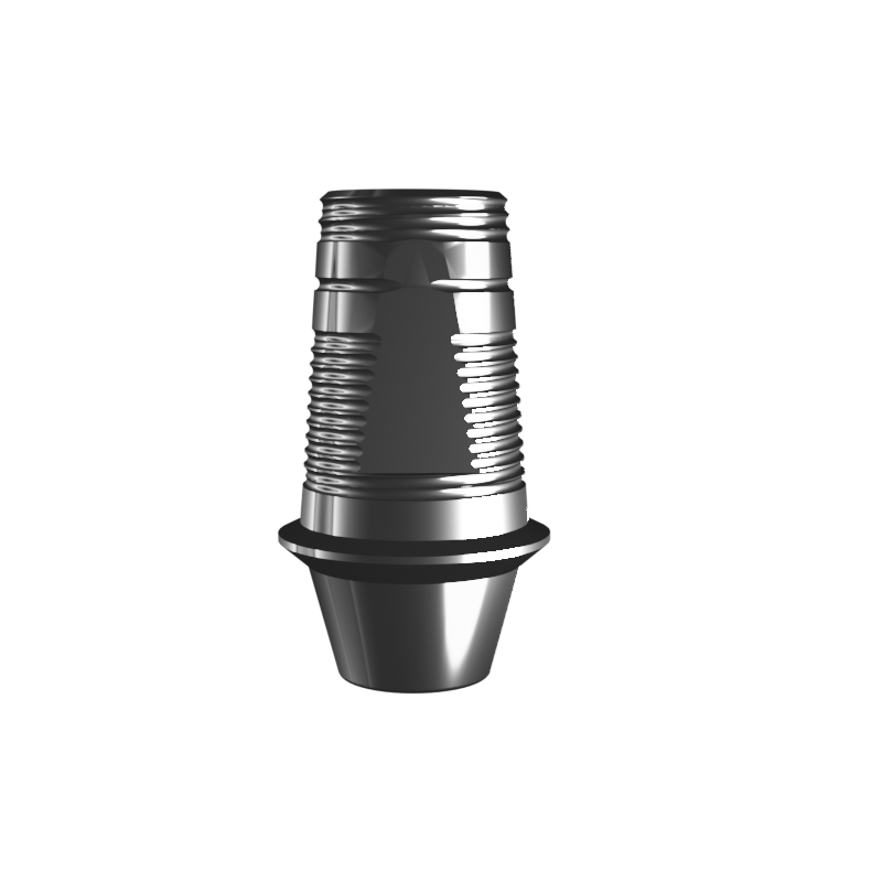 Абатмент-основание (одиночный), аналог GEO, совместим с Straumann Bone Level RC, с винтом