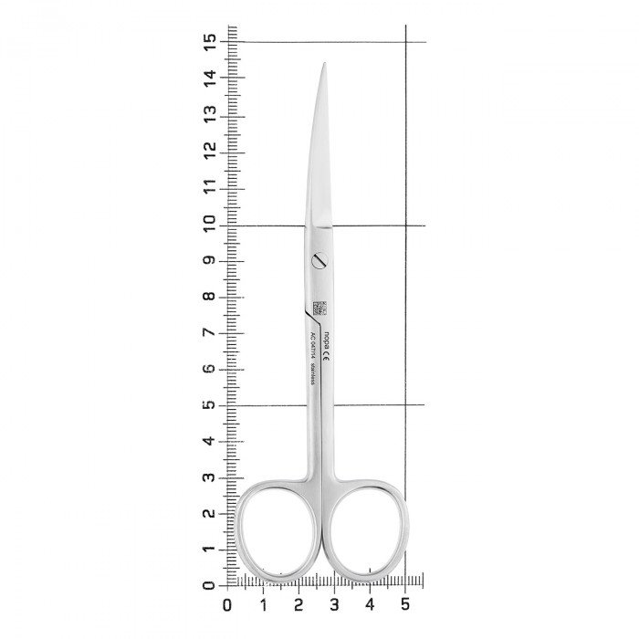 Ножницы хирургические изогнутые Grazil, 14,5 см, NOPA AC 047/14