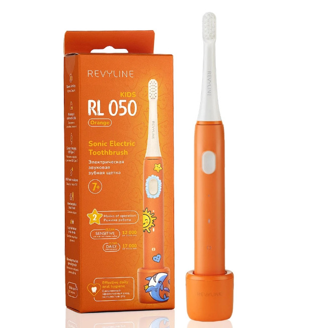 Электрическая звуковая зубная щётка Revyline RL 050 Kids