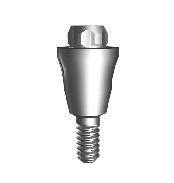 Динамический абатмент-мультиюнит прямой (совместимо с DAS), совместим с Nobel Conical Connection NP