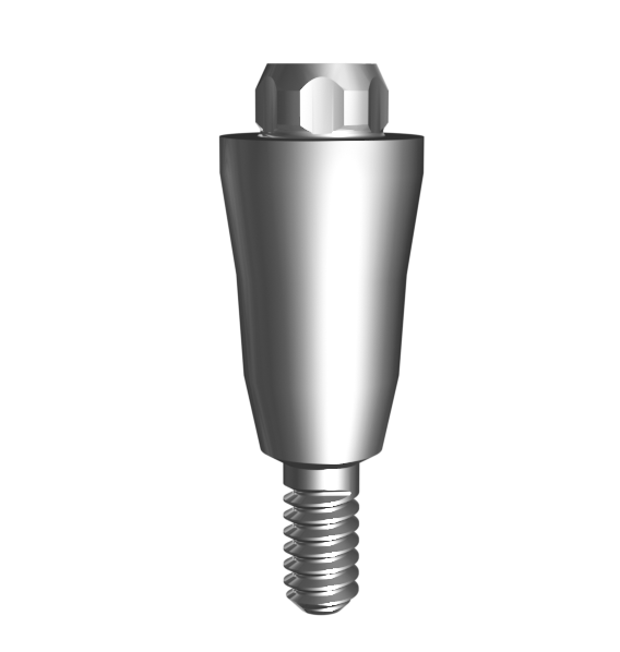 Динамический абатмент-мультиюнит прямой (совместимо с DAS), совместим с Nobel Conical Connection NP