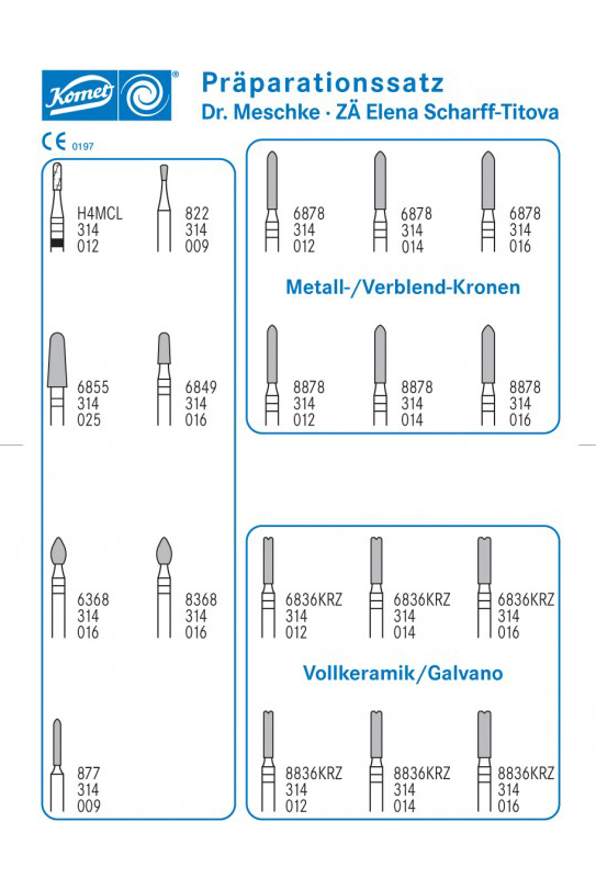 Набор доктора Карл-Петер Мешке, TD1580B.314
