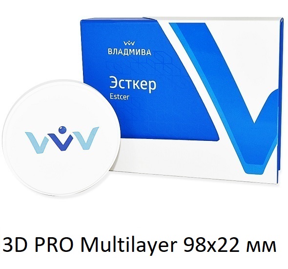 Эсткер диск 3D PRO Multilayer 98х22 мм