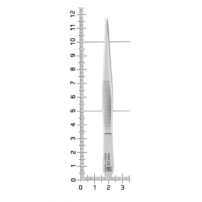 Пинцет для удаления осколков прямой, 11,5 см, NOPA AB 562/11