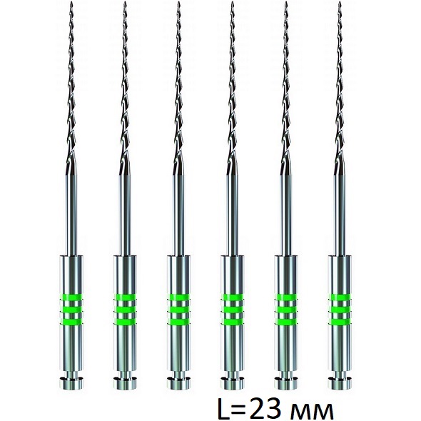 Инструменты ротационные E3 Big Apical Rotary System L23 мм, Endostar, 6 шт.