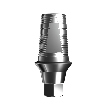 Абатмент-основание (одиночный), аналог GEO, совместим с Astra Tech ⌀ 3.5/4.0 (1.3 мм), с винтом 01154