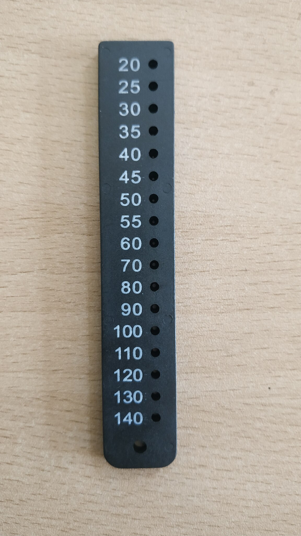 Линейка эндодонтическая Endo ruler