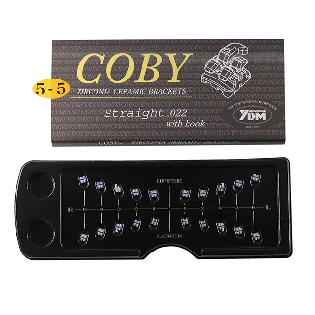 Брекеты COBY STR-022-5-5H из диоксида циркония 27820RU