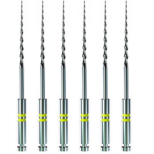 Инструменты ротационные E3 Small Apical Rotary System L28 мм, Endostar, 6 шт.