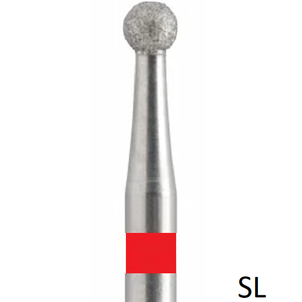 Боры алмазные SL801F.FG.023, Йота (25 шт.)