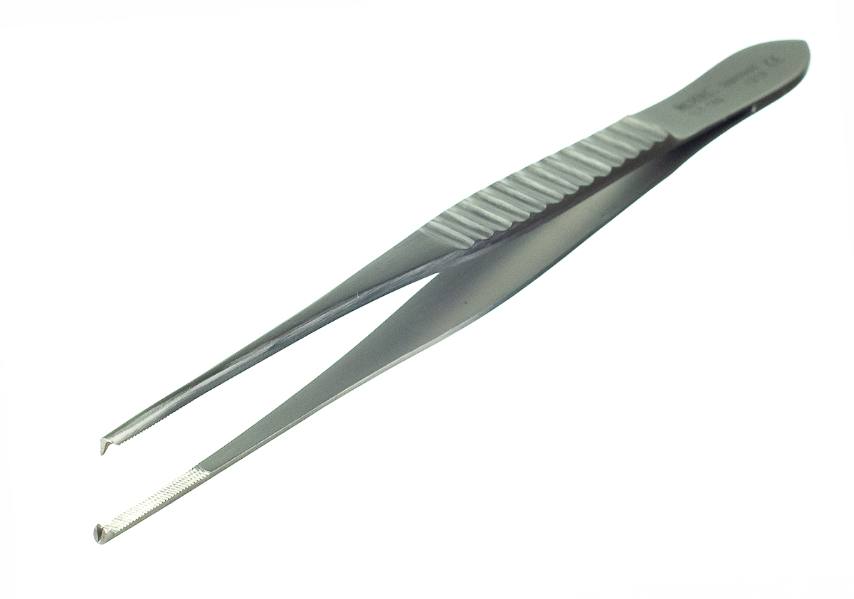 Пинцет Gillies 1х2 зубый 107-180-P