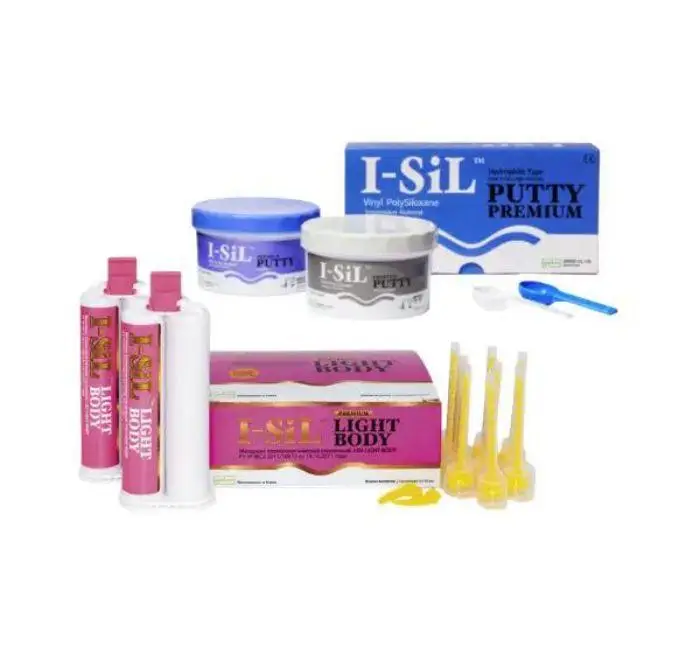 Набор I-Sil Putty + I-Sil light body (Набор А-силикон Ай сил), Spident