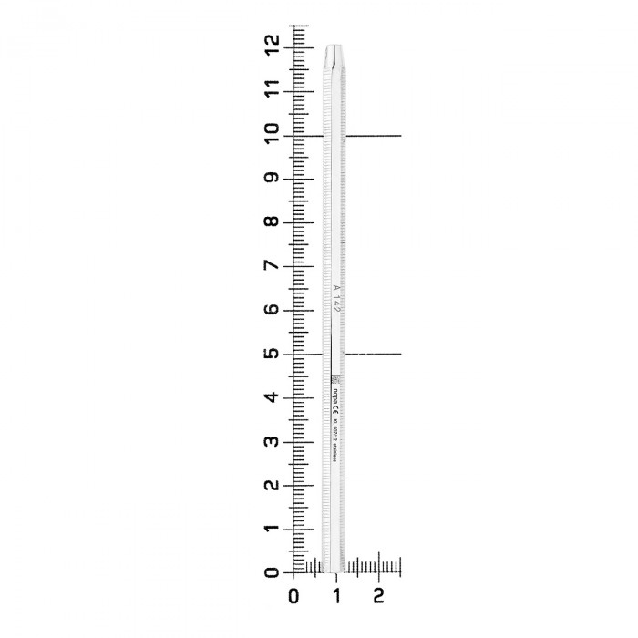 Ручка для зеркала восьмигранная, 12,0 см, KL 507/12 NOPA