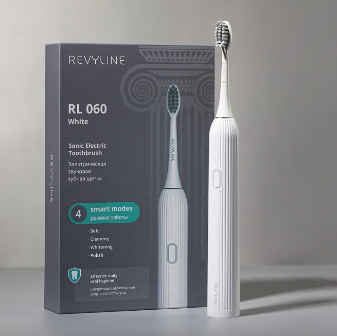 Электрическая звуковая зубная щётка Revyline RL 060