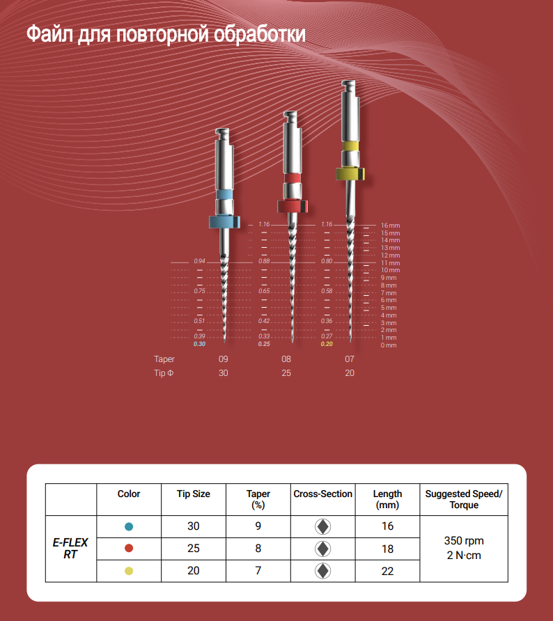 Файл для повторной обработки Eighteeth E-FLEX RT L31