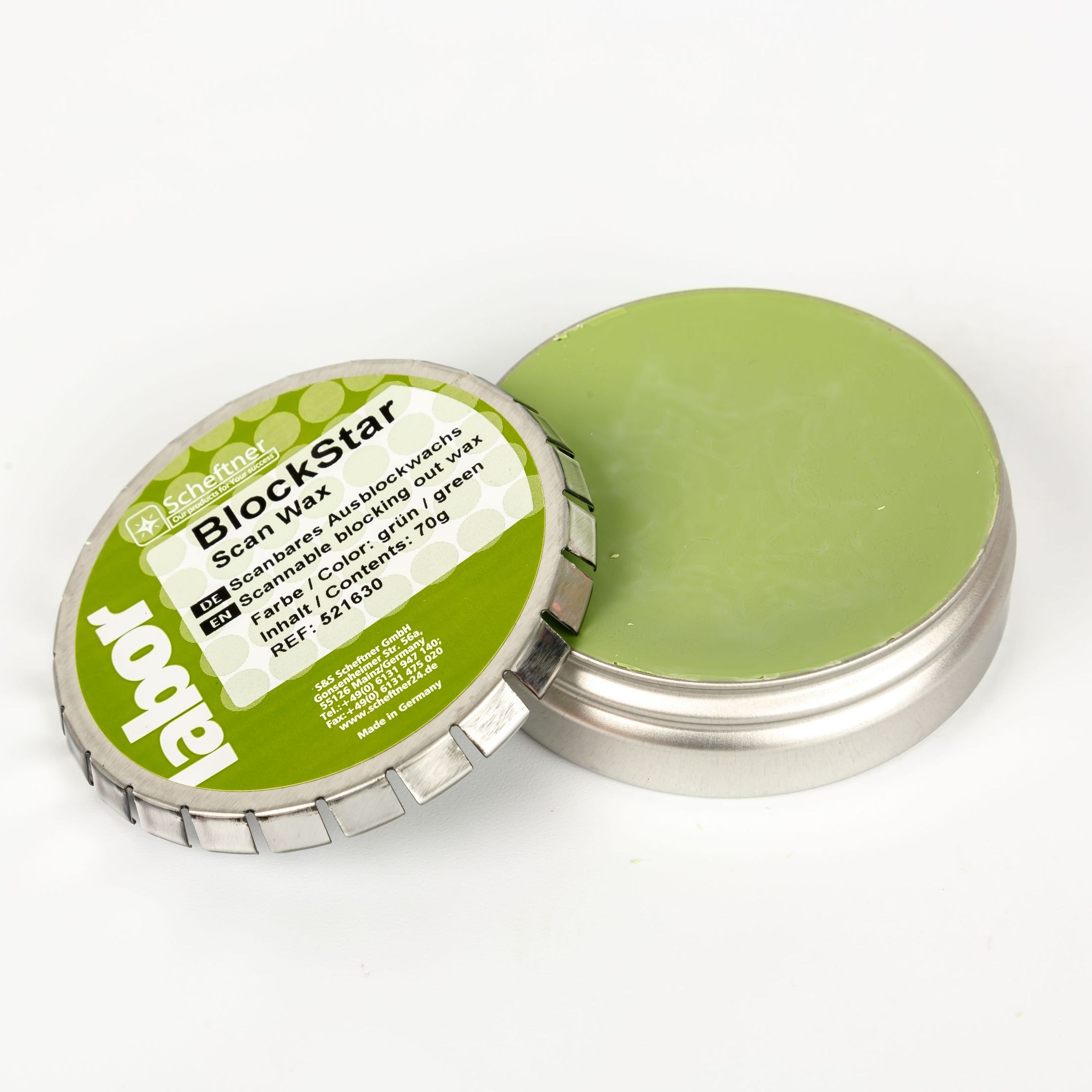 Воск BlockStar ScanWax green