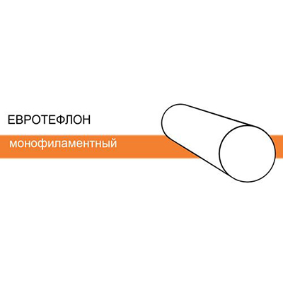 Евротефлон 5/0, 45см, игла 19мм, об./реж. 3/8 (12шт.)