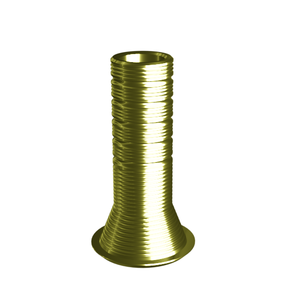 Абатмент CAD/СAM с уступом для MUA, с винтом 02128
