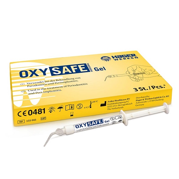 OxySafe Professional гель, 3 шприца x 1 мл