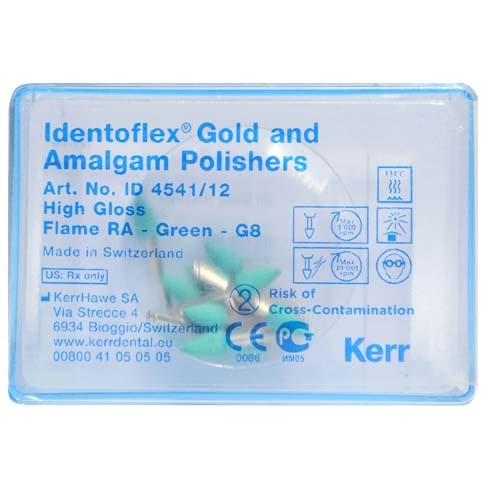 Полиры Identoflex Gold/Amalgam Пламя 4541/12