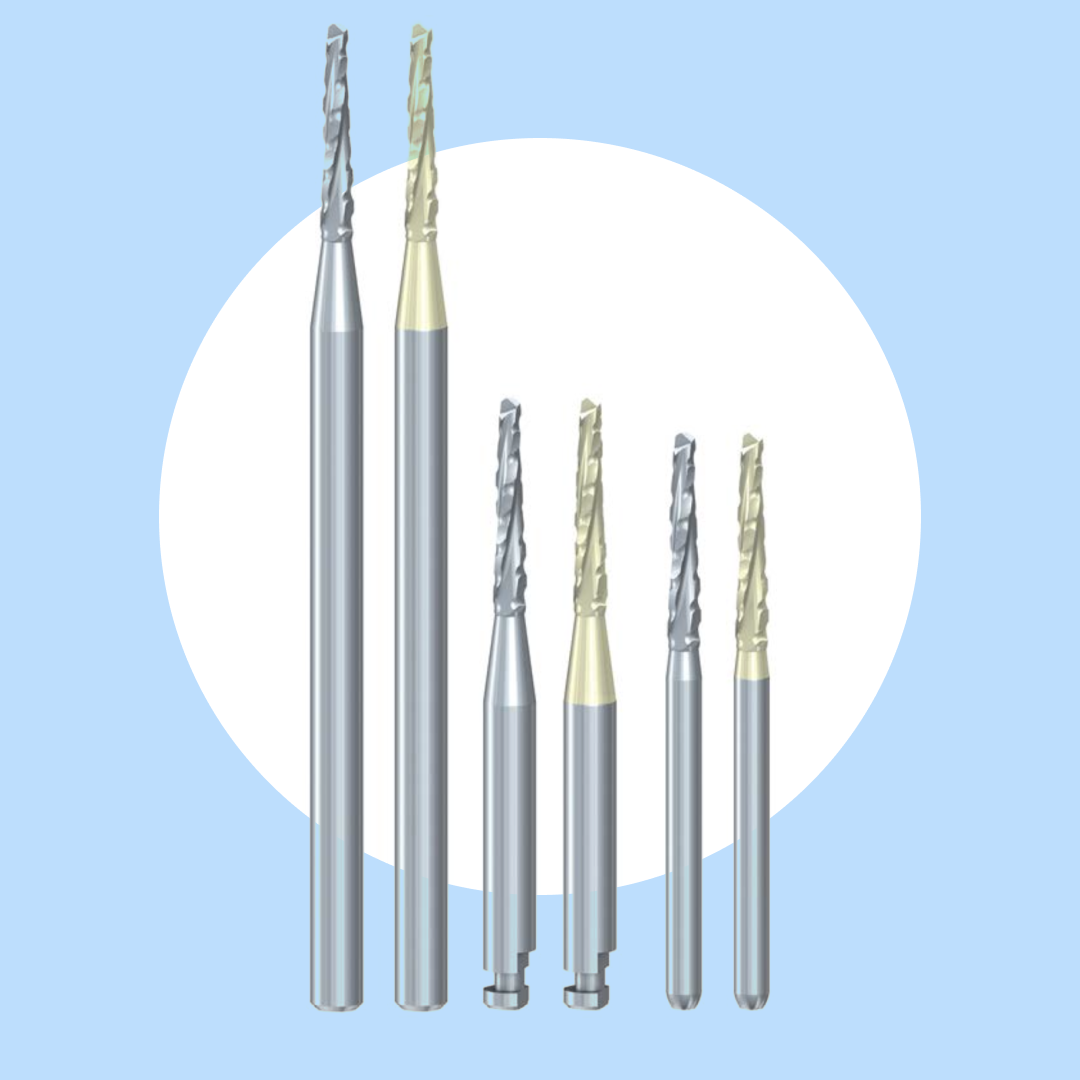 Фреза Линдеманна H162AZ.205.016 твердосплавная, конусная, RAL (1 шт) Komet Dental