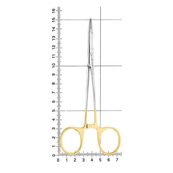 Иглодержатель хирургический прямой Olsen-Hegar TC 20-24