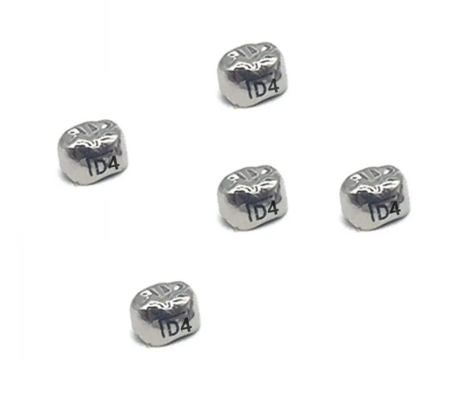 Коронки Kids CROWN DLL-4 из нержавеющей стали детские (5 шт) 