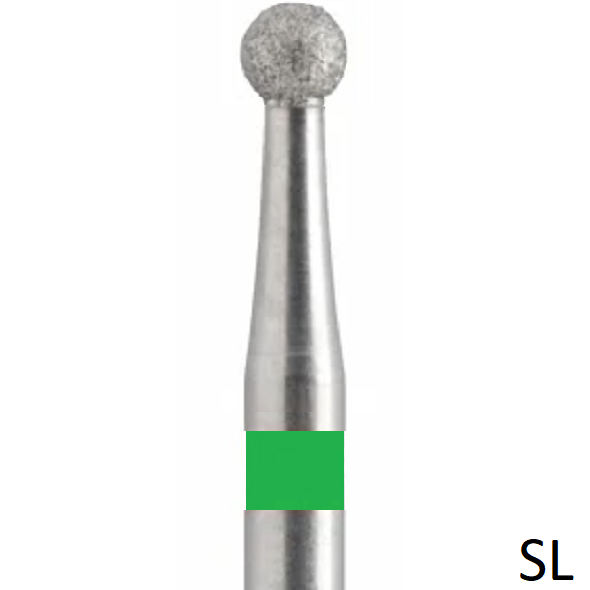 Боры алмазные SL801G.FG.023, Йота (25 шт.)