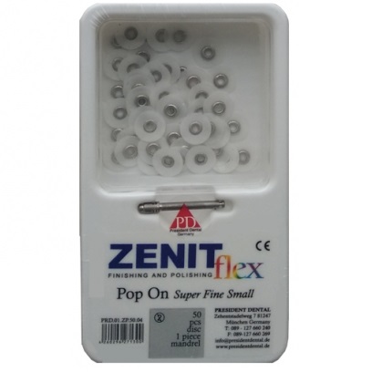 Диски Zenit Flex Pop On супермягкие Ø 10 мм