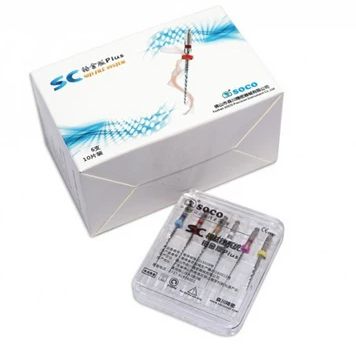 Файлы машинные с памятью формы SC Plus L21 мм, SOCO