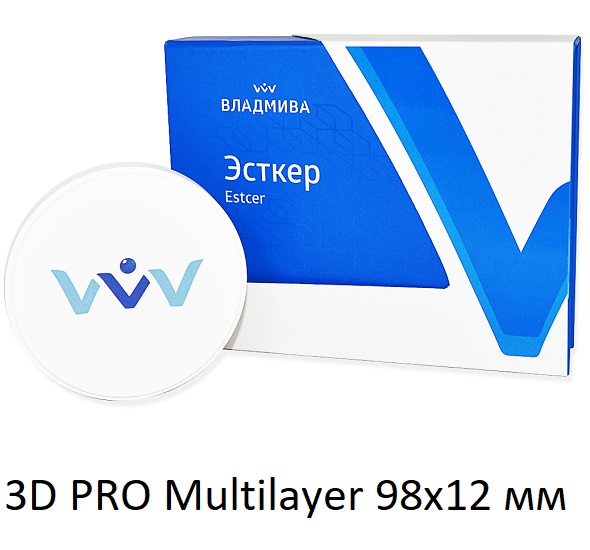 Эсткер диск 3D PRO Multilayer 98х12 мм