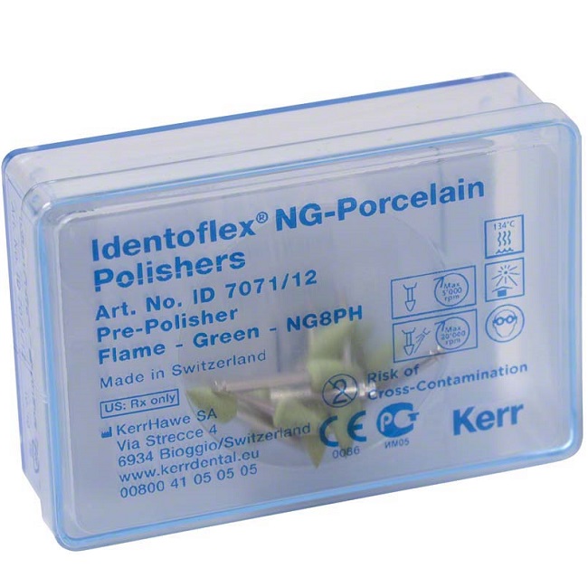 Полиры Identoflex Porcelain/Ceramics NG Пламя 7071/12