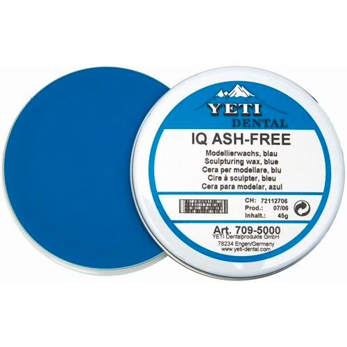 Воск моделировочный IQ Ash-free, жестяная банка 45 г.