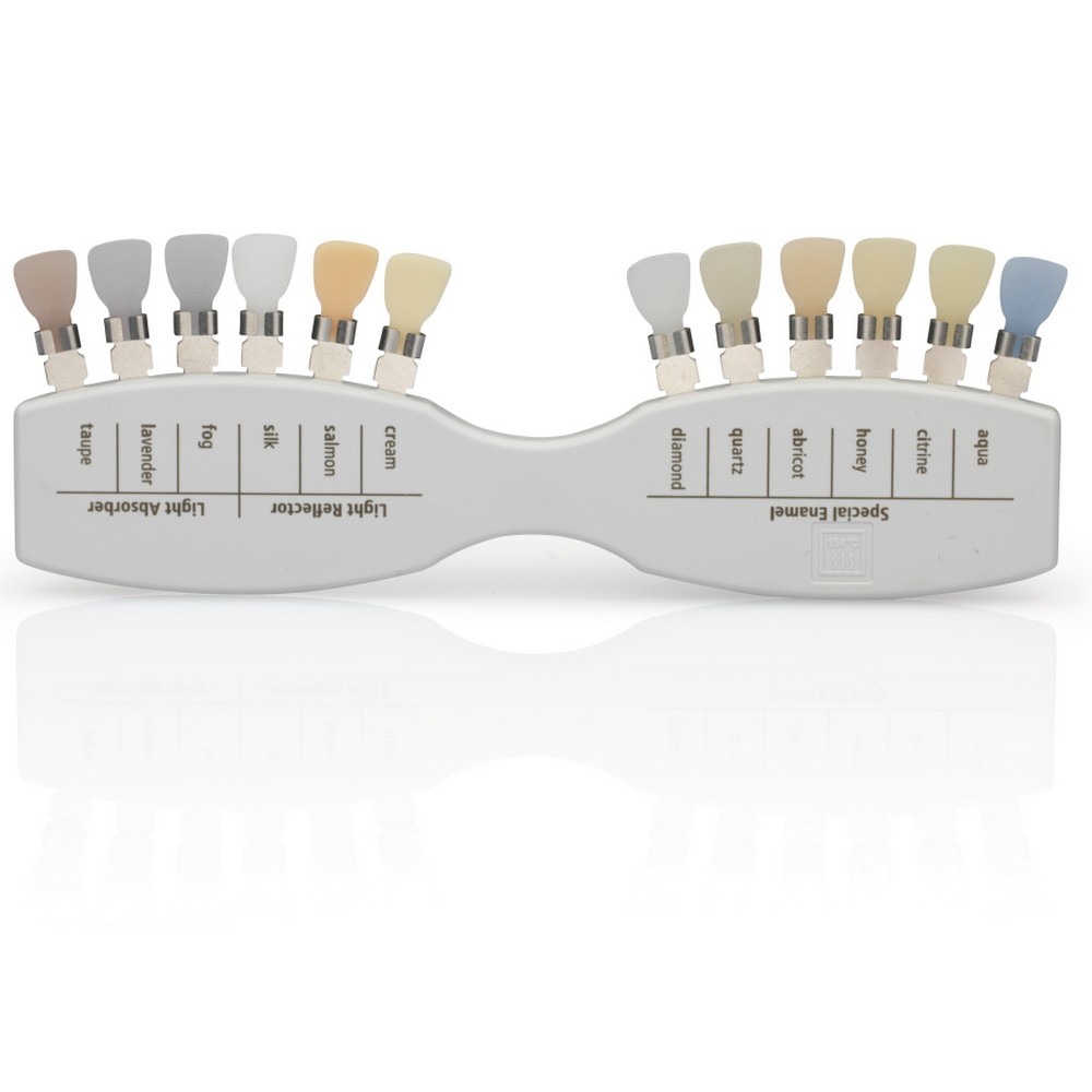 Расцветка IPS e.max Ceram Selection Shade Guide.