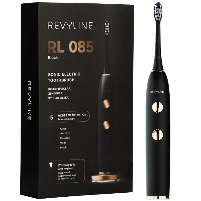 Электрическая звуковая зубная щётка Revyline RL 085