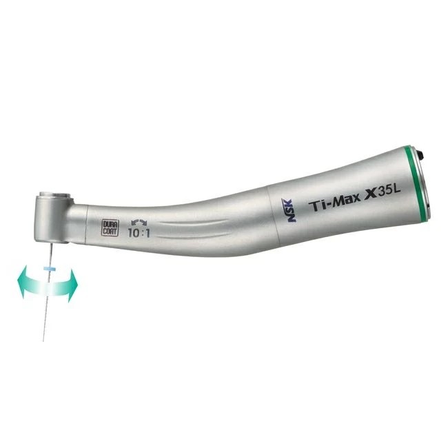 Ti-Max X35L - угловой наконечник с оптикой, 10:1