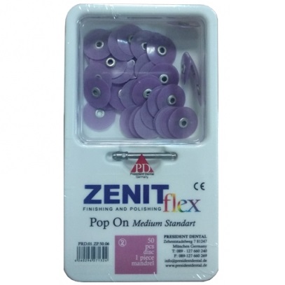 Диски Zenit Flex Pop On средние Ø 14 мм