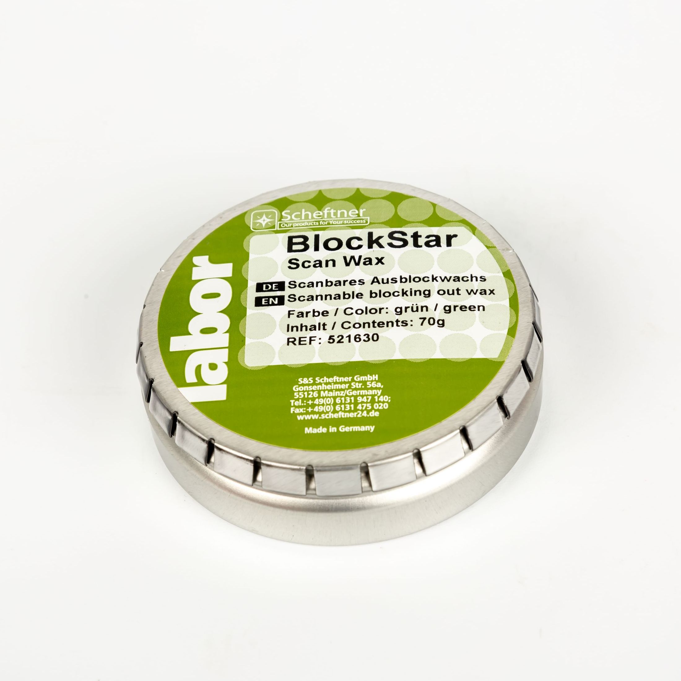 Воск BlockStar ScanWax green
